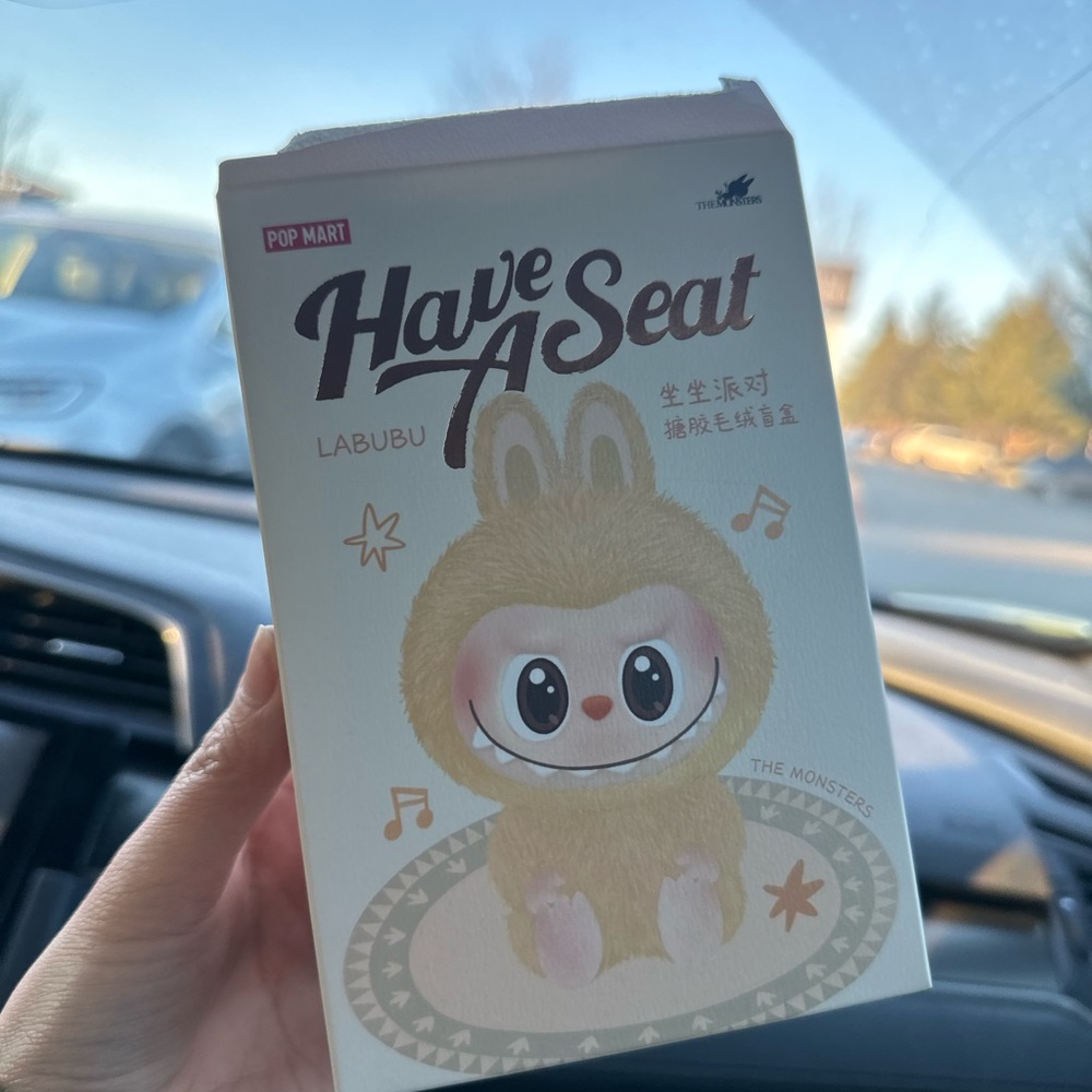 Labubu Have A Seat Labubu Collectible